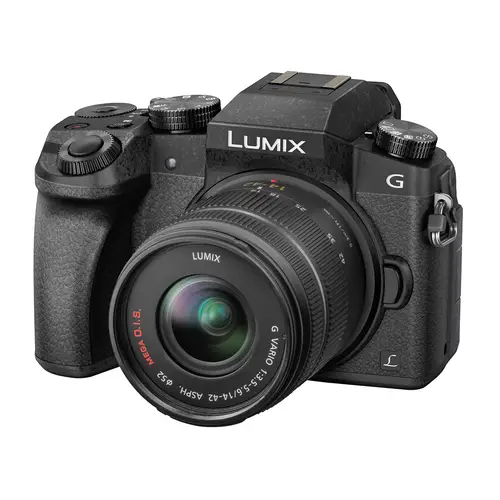 Panasonic Lumix DMC-G7+14-42mm schwarz Systemkamera-Kit