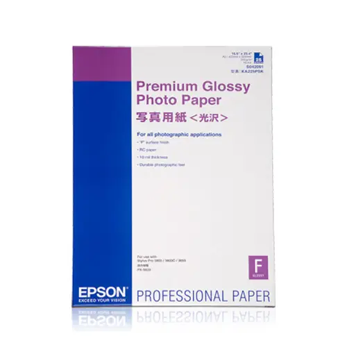 Epson Premium Glossy A2 25 Blatt 255 g/m² 420x594 mm Fotopapier