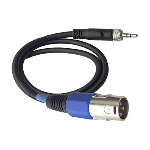 Sennheiser CL 100 Line-Kabel für EK 100 3,5 mm Klinke auf 3-polig XLR-M, 60 cm