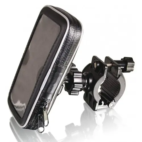 Fontastic Fahrradhalterung inkl. Tasche Biky schwarz 5,5 Zoll (BULK)