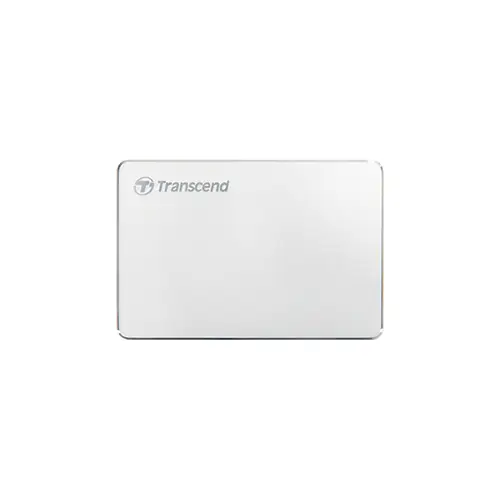 Transcend StoreJet 25C3S 2TB silber portable externe 2,5' HDD-Festplatte"