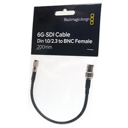 Blackmagic BNC-Kabel Din 1.0/2.3 auf BNC-Buchse Female