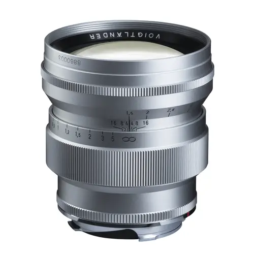 Voigtländer Nokton 1,5/75 mm VM silber, asphärisch, Objektiv