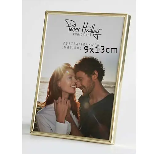 Peter Hadley Emotions 9x13 cm gold-glanz Porträtrahmen