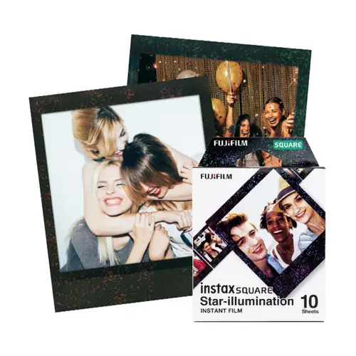 Fujifilm Instax SQUARE Star Illumination WW1 Sofortbildfilm