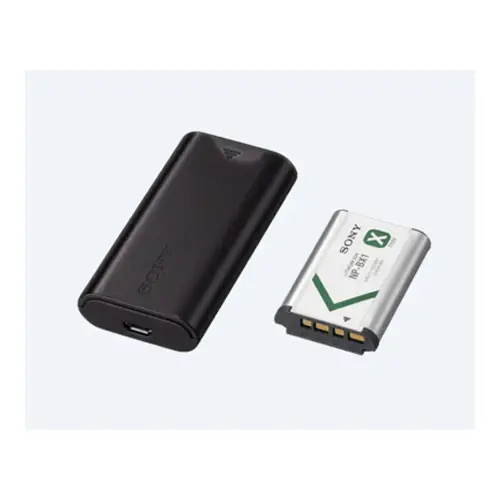 Sony ACC-TRDCX Zubehör Kit USB-Reiseladegerät und Akku