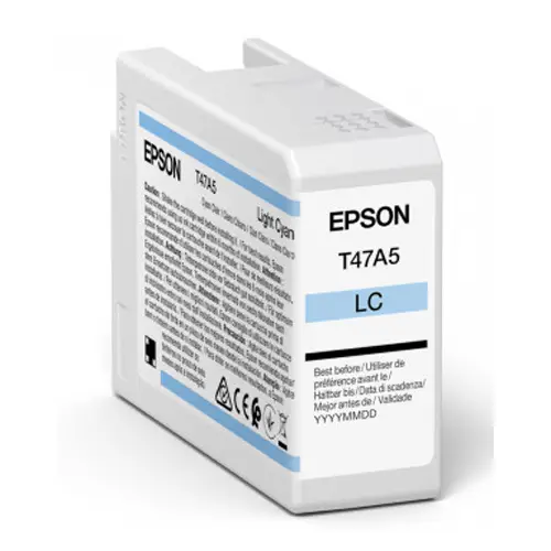 Epson T47A5 light cyan 50 ml Tinte UltraChrome Pro 10 für Epson SC-P900