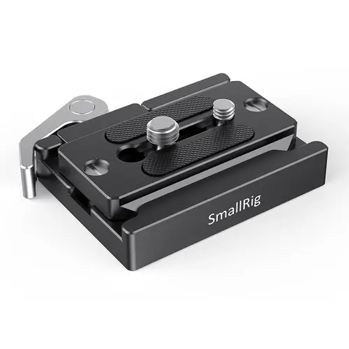 SmallRig 2144B Quick Release Clamp und Platte (Arca Kompatibel)