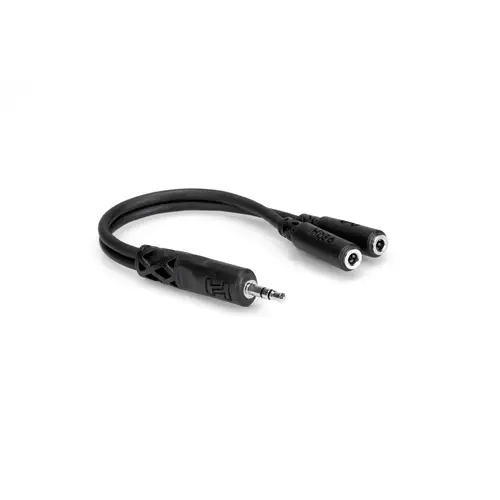 Hosa YMM-232 Kopfhörer Y-Kabel-Adapter mini TRS auf 2x mini TRSF