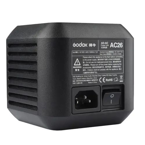 Godox AC26 AC-Adapter für AD600Pro