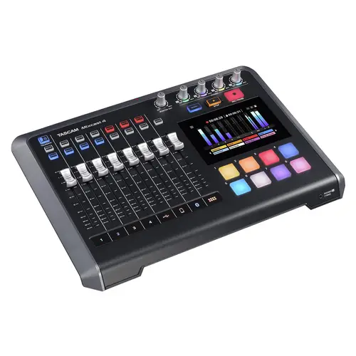 Tascam Mixcast 4 Podcast - Aufnahmemischpult