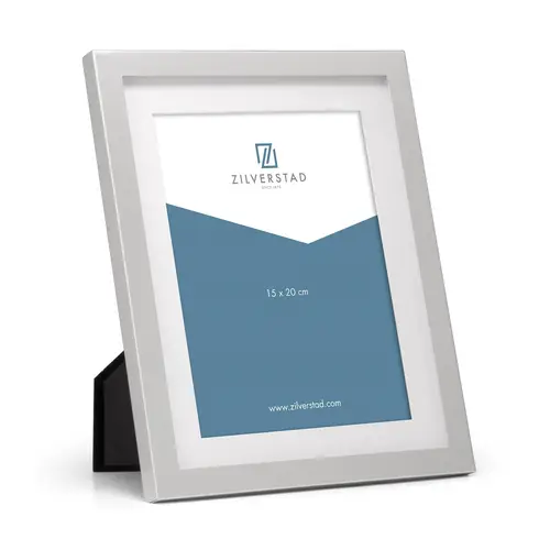 Zilverstad Nevada 15x20 cm, matt Metallrahmen zum Hängen und Stellen
