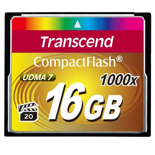 Transcend 16 GB CF Ultimate 1000x Compact-Flash Speicherkarte