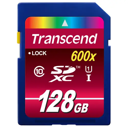Transcend 128 GB SDXC Class10 UHS-1 600x