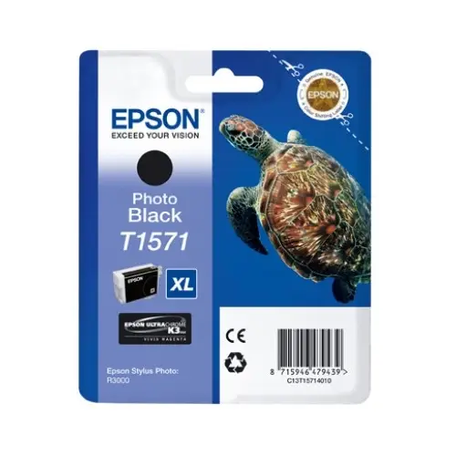 Epson T1571 photo black 25,9 ml Tinte UltraChrome K3 Ink für Stylus R3000