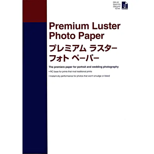 Epson Premium Luster A2, 25 Blatt 260g/m² Photopaper