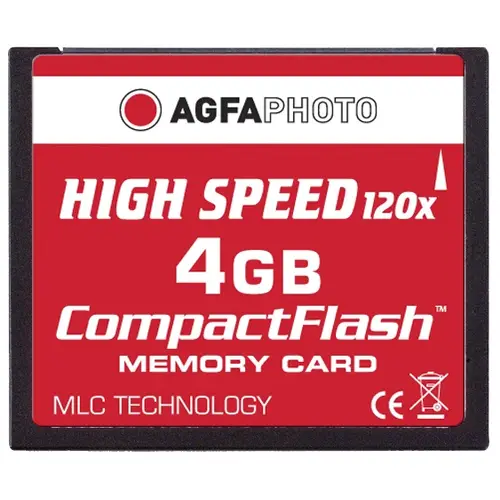 AgfaPhoto 4 GB  CompactFlash HighSpeed