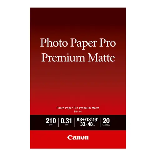 Canon PM-101 Pro Premium Matt Papier A3+ 20 Blatt 210g/m²