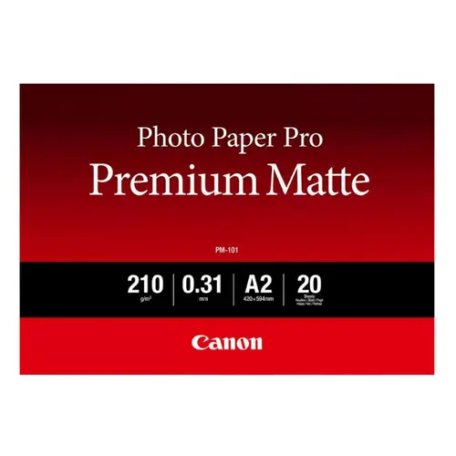 Canon PM-101 Pro Premium Matt Papier A2, 20 Blatt 210g/m²