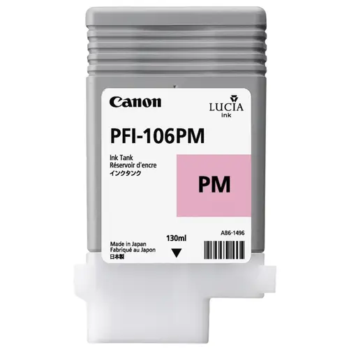 Canon PFI-106PM foto-magenta 130ml Tinte für iPF 6300/6350/6400/6400SE/6450