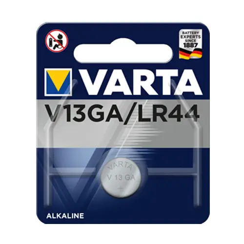 Varta Electronics V13GA / LR44 1er Bl. Knopfzelle