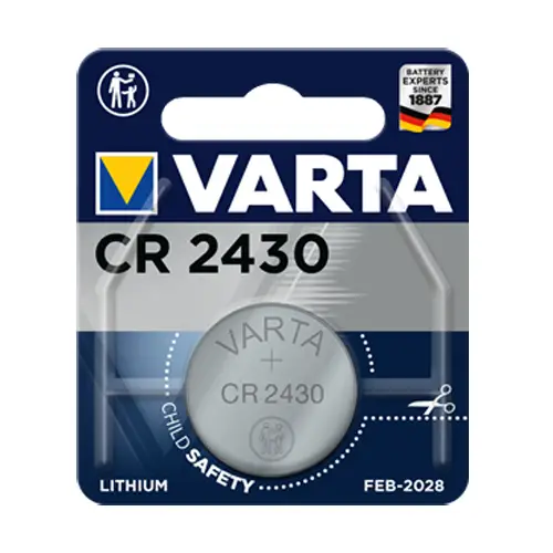 Varta Electronics CR 2430 Knopfzelle