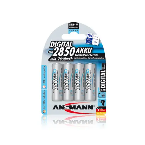 Ansmann Akku Mignon (AA/HR6) 4er Blister