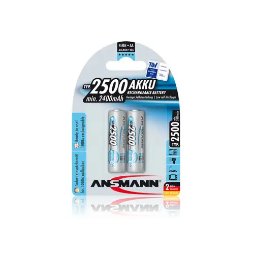 Ansmann maxE Akku Mignon (AA/HR6) 2er Blister