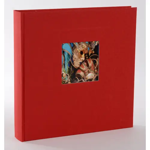 Goldbuch Bella Vista 30x31 cm, 60 weiße Seiten, rot, Buchalbum