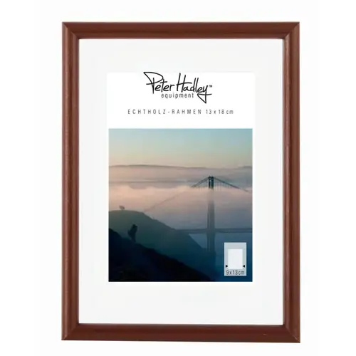 Peter Hadley Rondo 20x30 cm dunkelbraun, Holzrahmen
