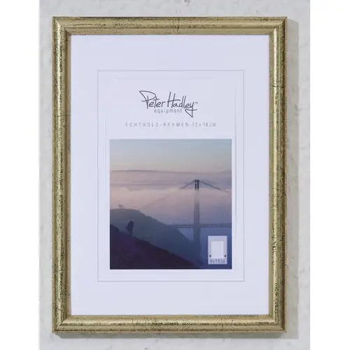 Peter Hadley Rondo 20x30 cm, gold, Holzrahmen