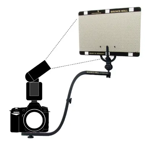 Sunbounce-Wall-Set2 mit Reflektor A4/8x11' silber/ Zick-Zack silber/white"