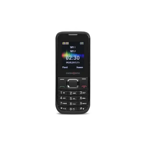Swisstone SC 230 schwarz Dual-Sim Mobiltelefon