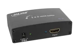 InLine HDMI Splitter/Verteiler 2-fach 4K 2K kompatibel