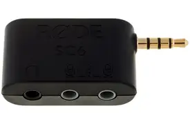 Rode SC6 Steckadapter f. 2 TRRS-Eingänge und 1 Kopfhörerausgang