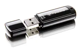 Transcend JetFlash 350 64 GB USB-Stick schwarz