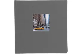 Goldbuch Bella Vista 30x31 cm, 60 weiße Seiten, grau, Buchalbum