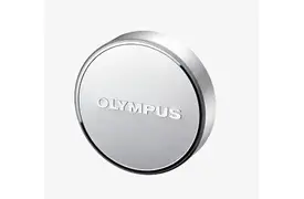 Olympus LC-48B Objektivdeckel silber Metall