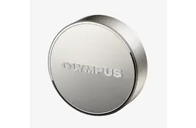Olympus LC-61 Objektivdeckel silber Metall