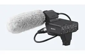Sony XLR-K3M Adapter-Kit und Mikrofon