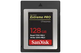 SanDisk Extreme PRO CFexpress Card 128GB Type B, 1700/1200 MB/s