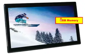 Braun 17,3' Digi Frame 1731, 8GB IPS HDMI VESA, Digitaler Bilderrahmen"