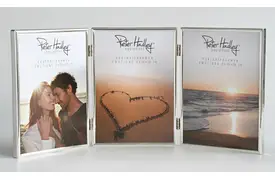 Peter Hadley Emotions Dreierrahmen 13x18 cm,silber-glanz,Porträtrahmen Hochformat