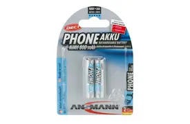 Ansmann Akku Micro 800mAh (AAA) 2er Blister Phone