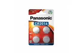 Panasonic CR-2016 4er Blister Knopfzelle