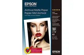 Epson Archival Matte Paper DIN A3, 50 Blatt, 189 g/m²