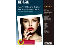 Epson Archival Matte Paper DIN A3+, 50 Blatt, 192 g/m²