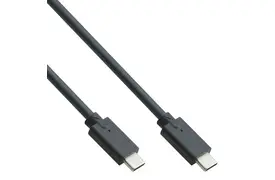 InLine USB 3.2 Gen.2 Kabel, Typ C 2 m schwarz, Stecker/Stecker