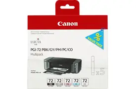 Canon PGI-72 PBK/GY/PM/PC/CO Multipack Tinte