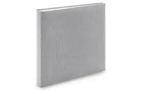 Goldbuch Summertime 25x25 cm, grau 60 weiße Seiten, Buchalbum